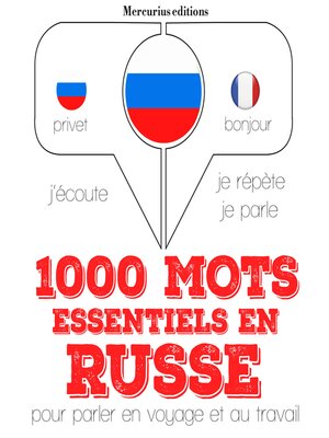 cover image of 1000 mots essentiels en russe